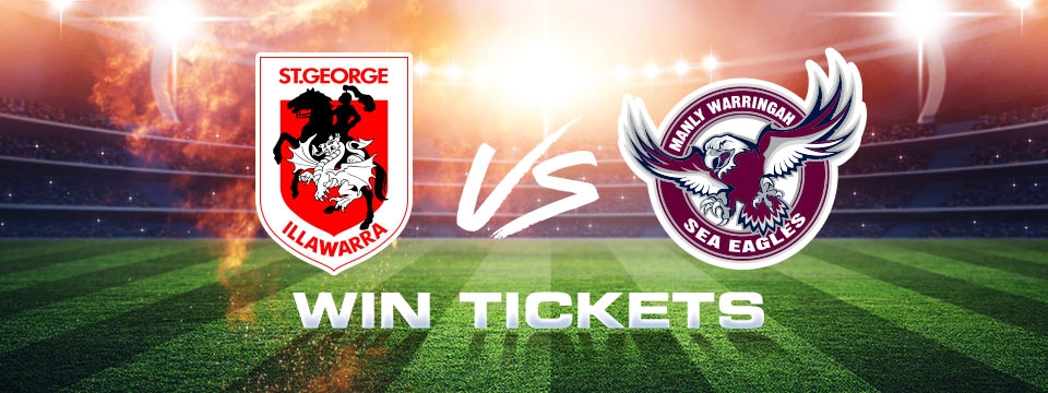 Win tickets to the first St George Illawarra Dragons WIN Stadium home game of the season!